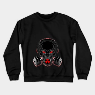 Skull Toxic. Crewneck Sweatshirt